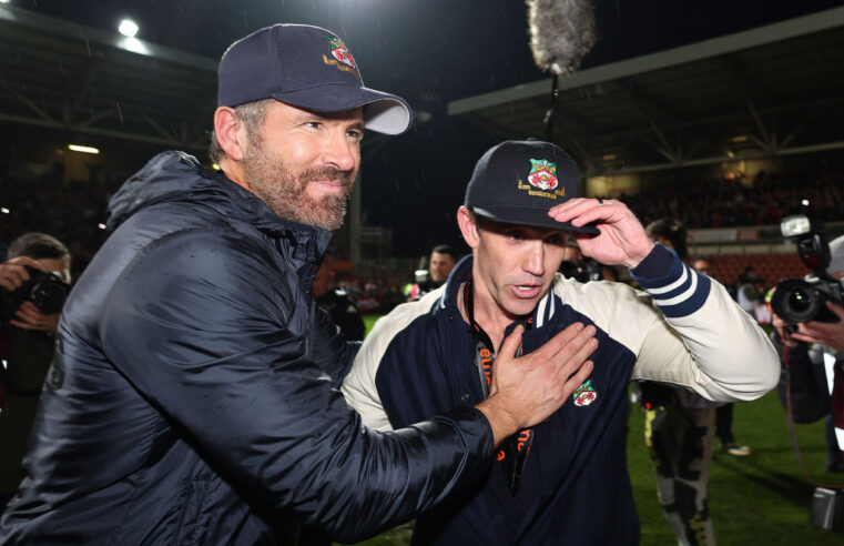Wrexham Owners Ryan Reynolds and Rob McElhenney Revel in Team’s Big Win in FA Cup