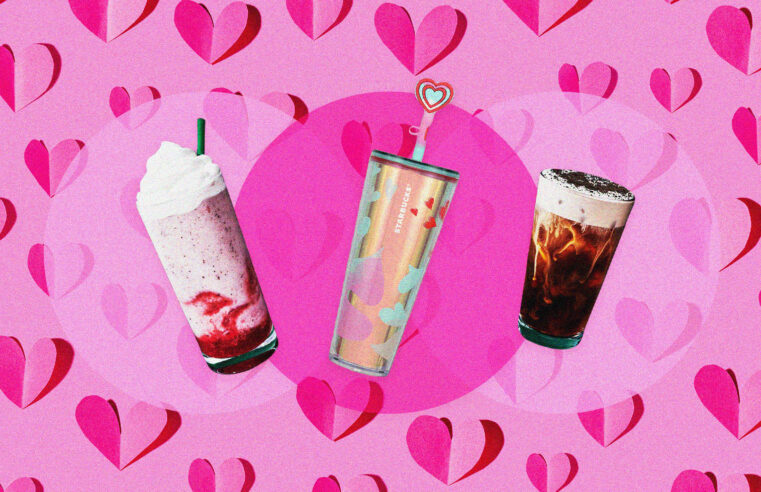 The Starbucks Valentine’s Day Collection of Drinks and Cups Is Now Complete