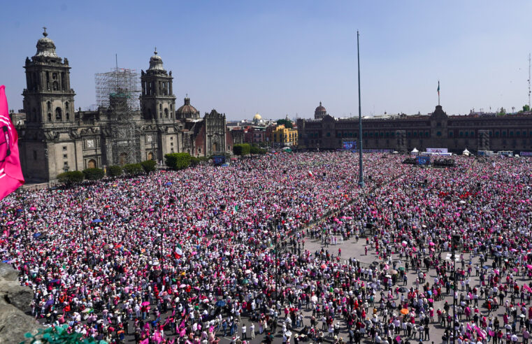 Thousands rail against Mexico’s president and ruling party in ‘march for democracy’