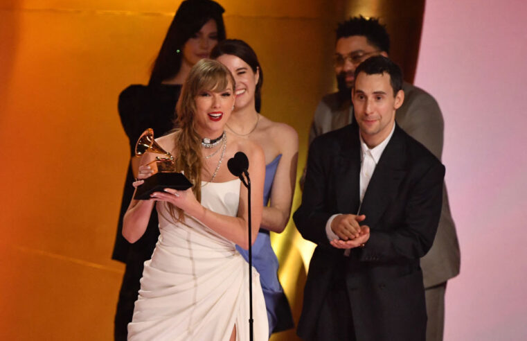 Taylor Swift Makes Grammys History As Four-Time Album of the Year Award Winner