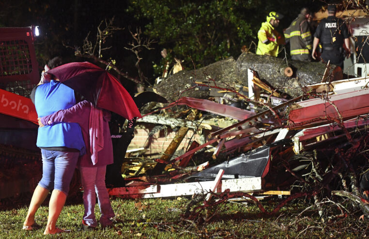 Tornadoes in Texas and Mississippi Kill Two and Injure Six as Severe Weather System Moves East