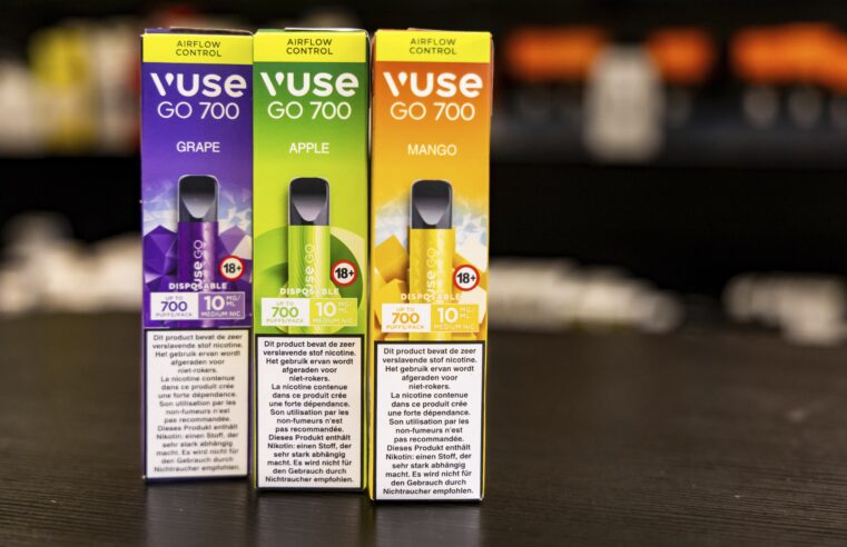 Belgium will ban sales of disposable e-cigarettes in a first for the EU