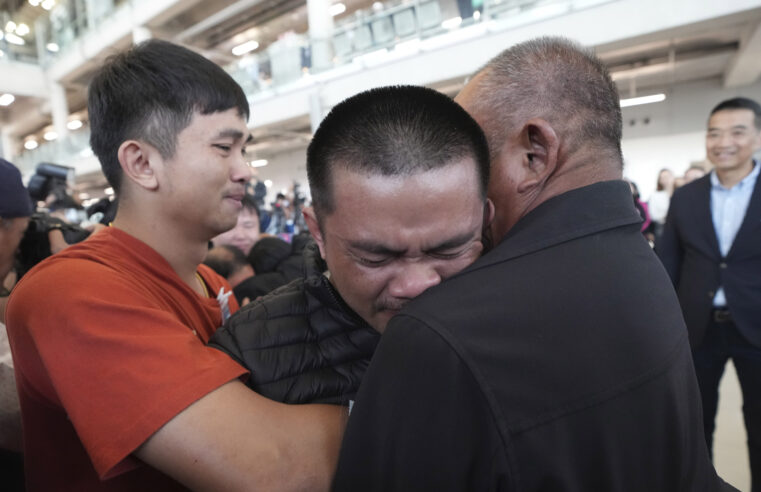 Released Thai Hostages Return to Bangkok After Being Held in Gaza For Over a Year