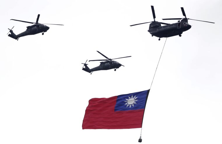 Taiwan’s president pushes to increase defense budget amid rising threat from China
