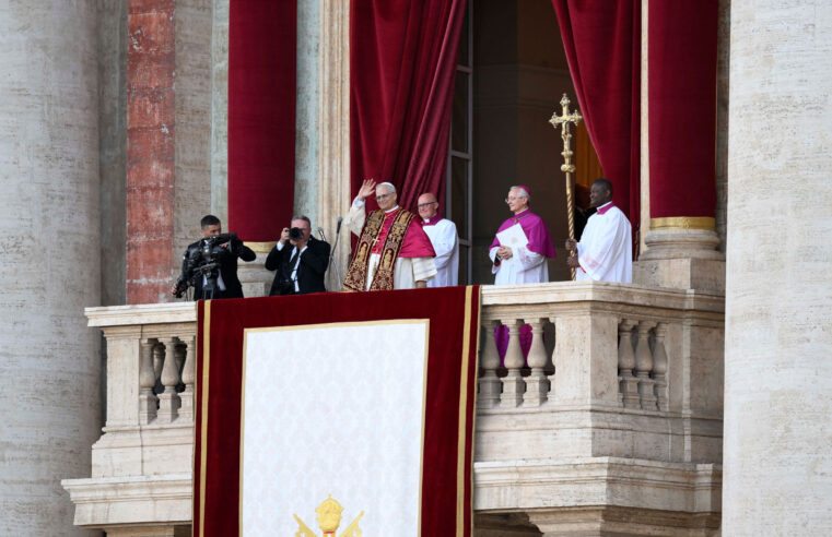 Photos Show Joyous Vatican Scenes as Robert Prevost Is Announced the New Pope