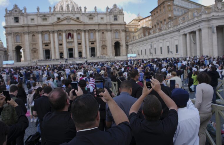 What it was like inside St. Peter’s Square when the new pope was announced