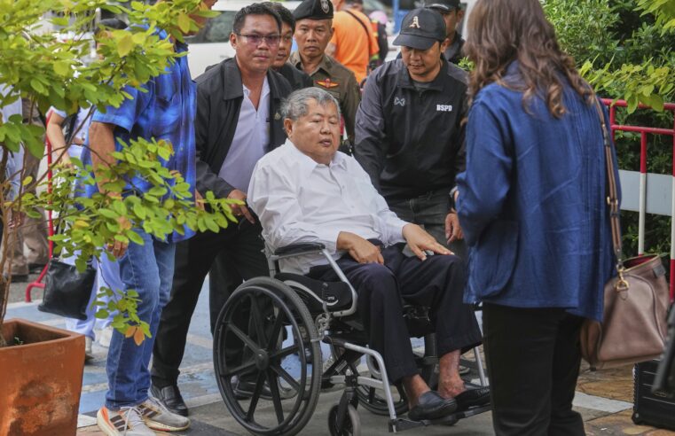 Construction magnate surrenders to police over Bangkok tower collapse in earthquake