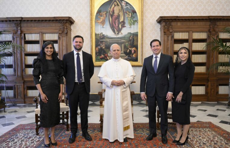 Pope Leo meets with Vance, who delivers an invitation to visit the White House