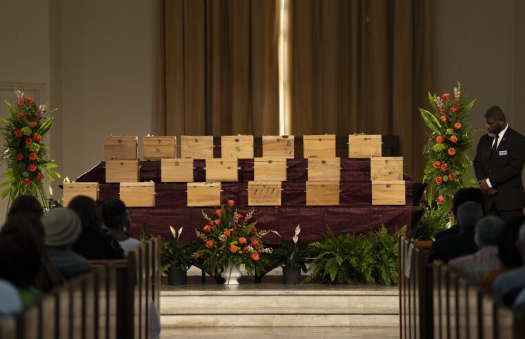 Skulls taken to Germany for racist study are laid to rest in New Orleans